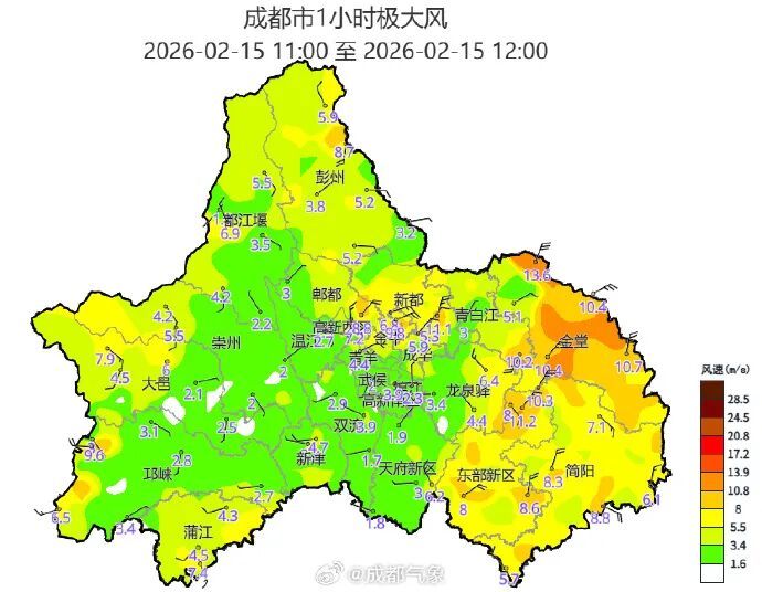 春节大假，四川气温先降后升！最高温将冲击25℃