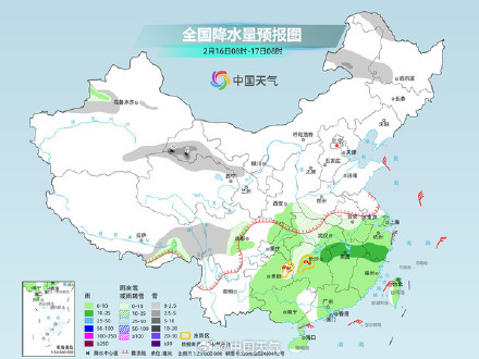 春节假期开端我国降水增多增强 陕西河南等地或有降雪 春节假期开端我国降水增多增强 陕西河南等地或有降雪