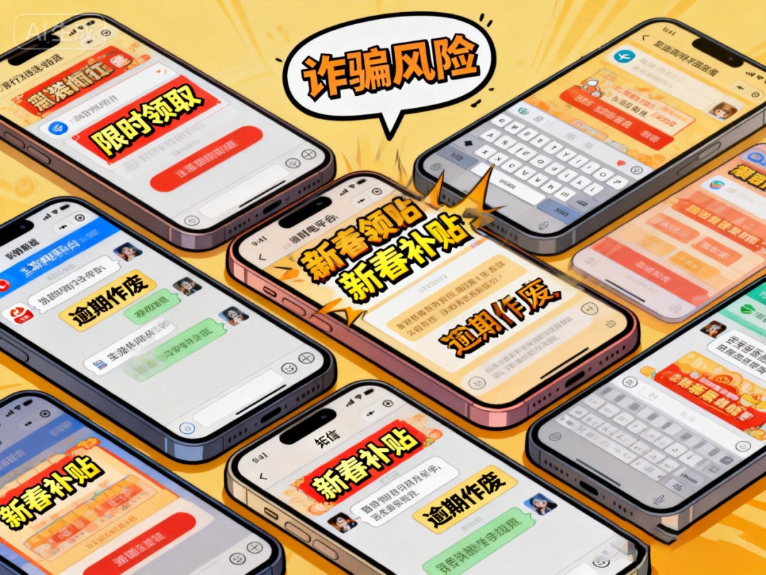 “新春抢红包”可能暗藏诈骗陷阱