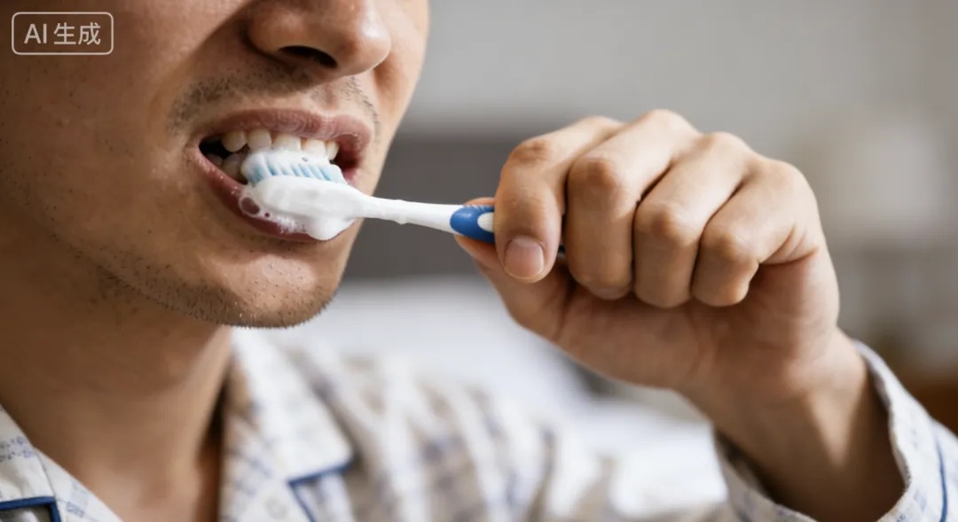 晚上“睡前刷牙”原来竟是错的，医生急了：很多人都在“无效刷牙”