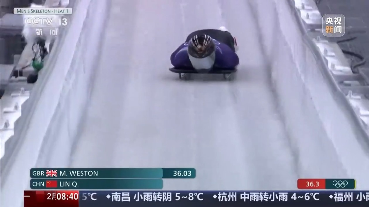 歪头就能控制方向 一文详解“贴地飞行”的钢架雪车