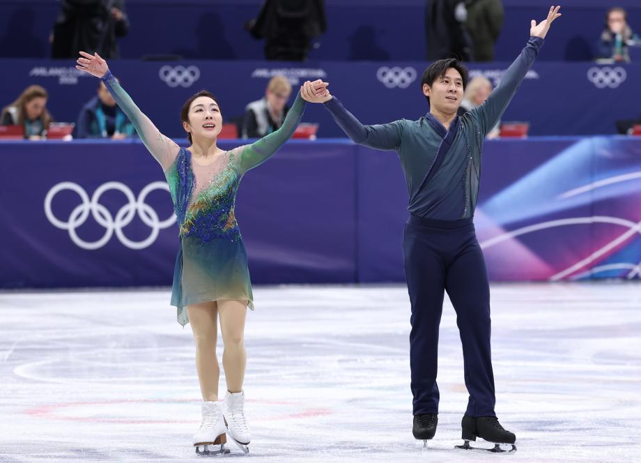 隋文静/韩聪获得冬奥会花样滑冰双人滑第五名