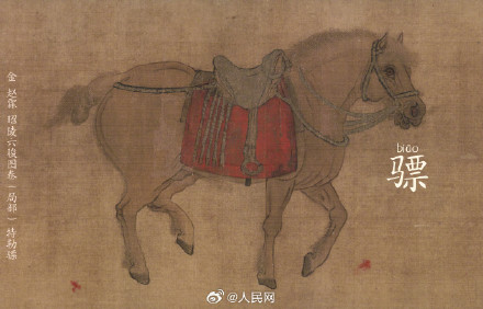 古人为马起了多少种名字