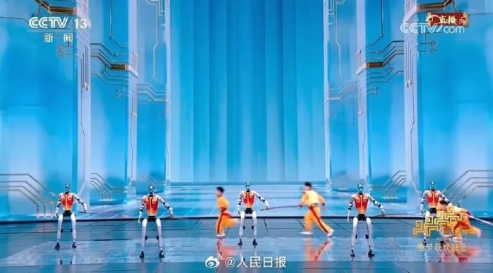 机器人全面入侵春晚！网友：中国机器人进化开倍速了吧！？