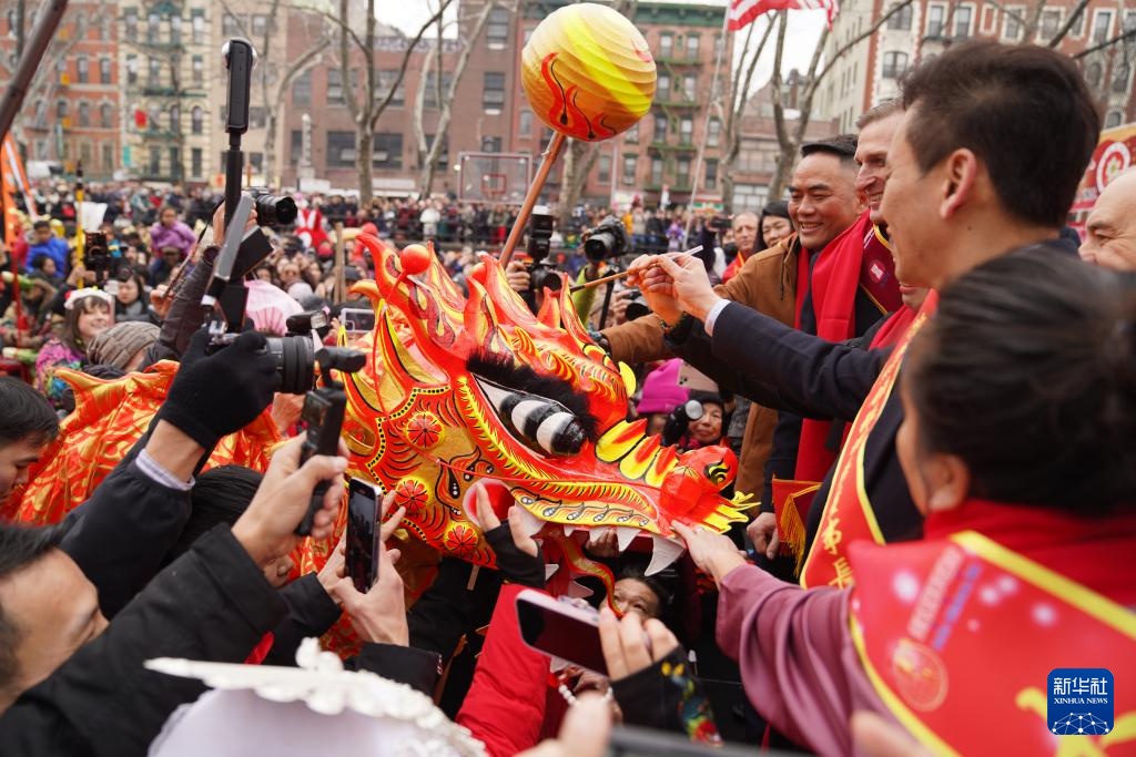 纽约新春庙会年味浓 纽约新春庙会年味浓