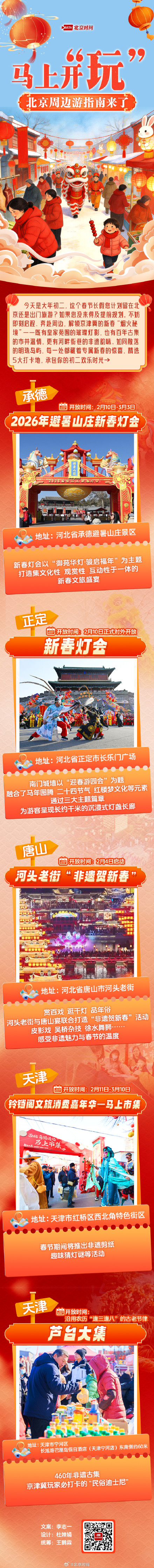 初二出发！新春打卡京津冀，说走就走不费脑也不费力