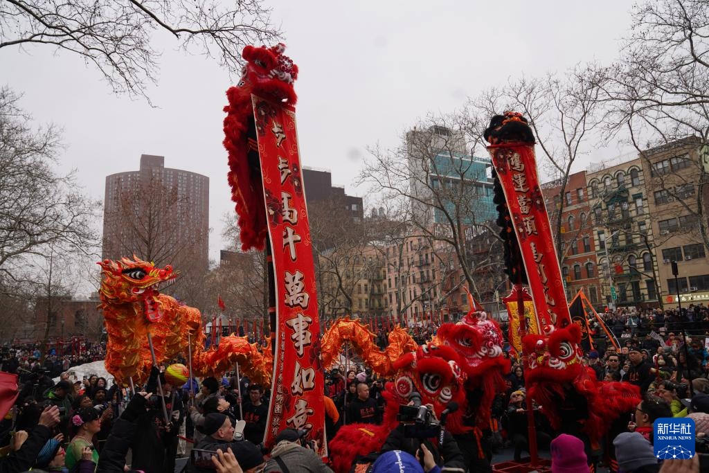 纽约新春庙会年味浓 纽约新春庙会年味浓