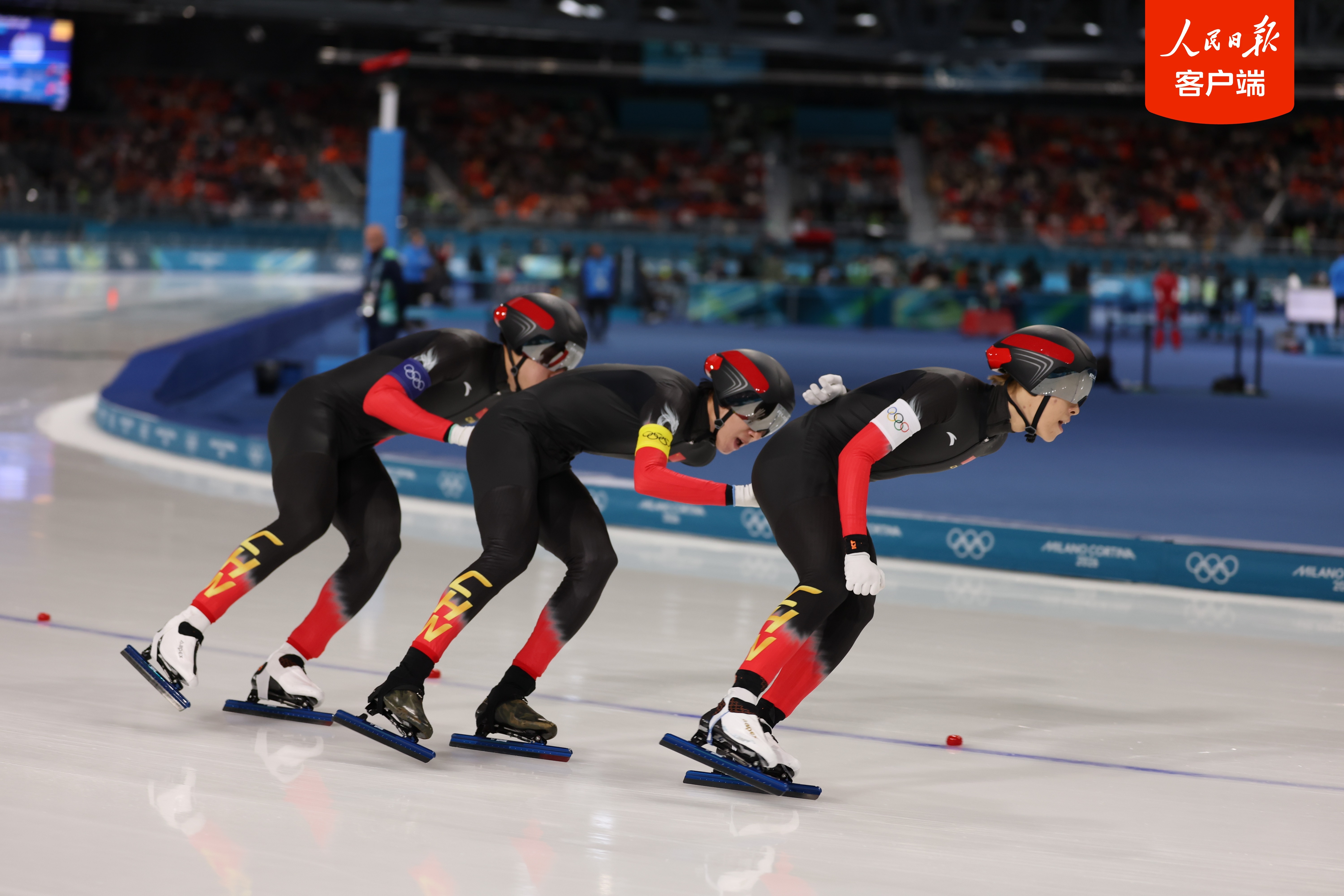 创造历史!米兰冬奥会速度滑冰男子团体追逐中国队夺得铜牌 创造历史!米兰冬奥会速度滑冰男子团体追逐中国队夺得铜牌