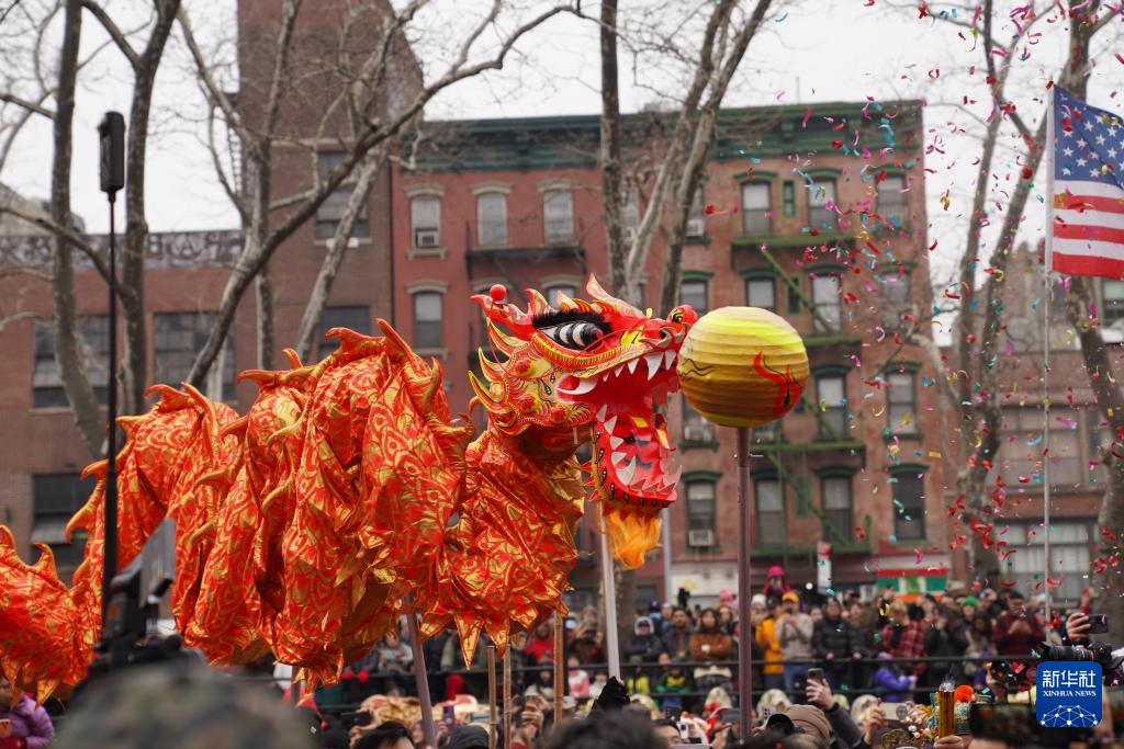 纽约新春庙会年味浓 纽约新春庙会年味浓