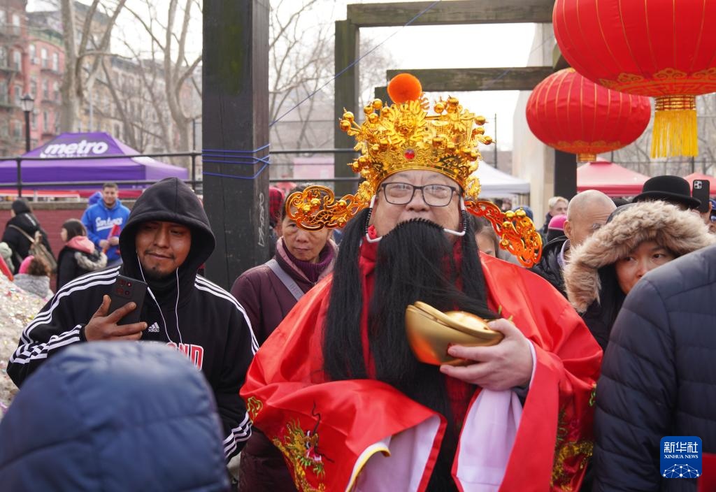 纽约新春庙会年味浓 纽约新春庙会年味浓