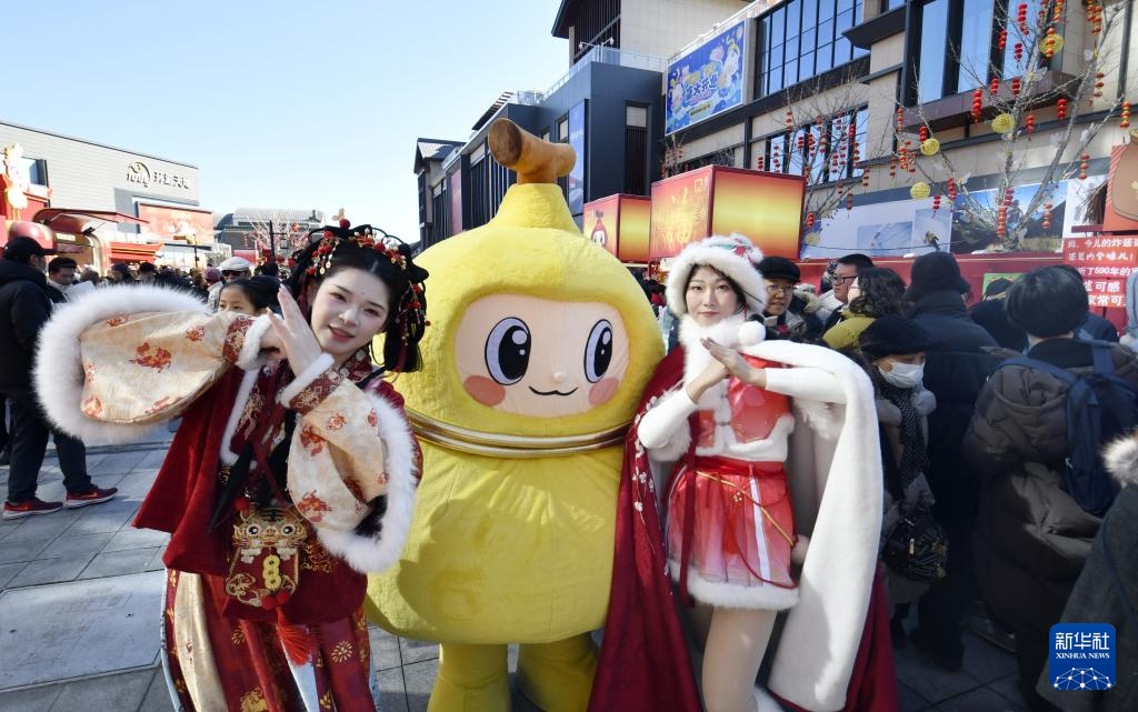 市集胡同里感受北京年味 市集胡同里感受北京年味