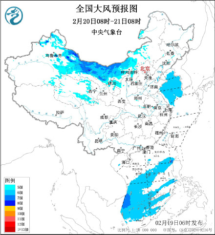 今天中东部地区出现明显升温 今天中东部地区出现明显升温