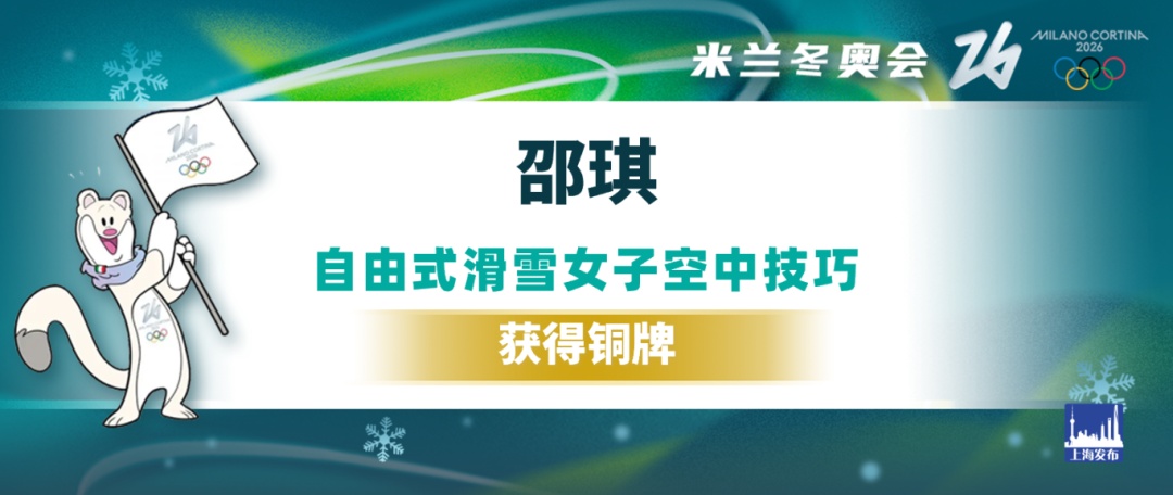 第二金！徐梦桃成功卫冕，邵琪获得铜牌