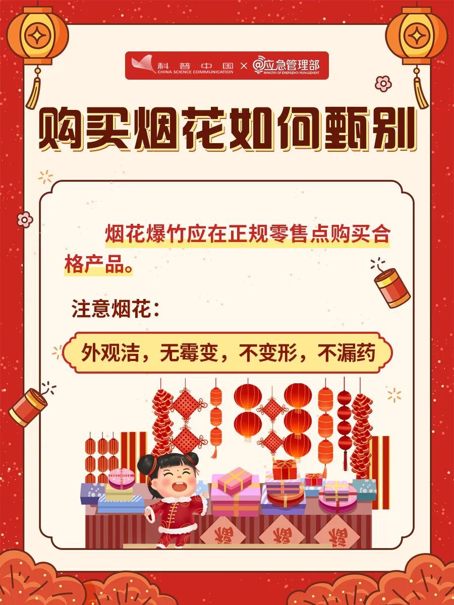 @所有人 烟花爆竹安全燃放指南,请查收! @所有人 烟花爆竹安全燃放指南,请查收!