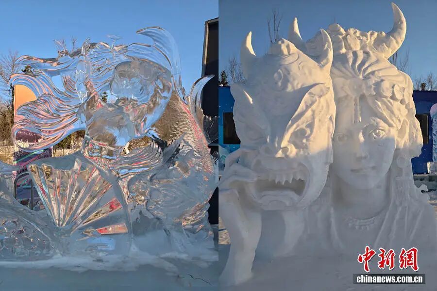 一座冰雕看哭好多网友?创作者揭秘 一座冰雕看哭好多网友?创作者揭秘