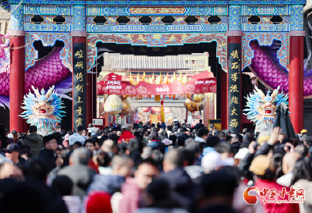 兰州：非遗闹新春 老街年味浓