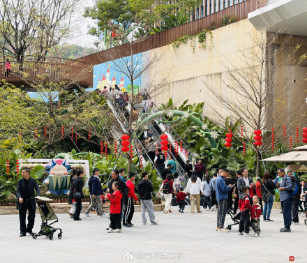 新春亲子游热力全开 深圳各大景区迎来家庭出游潮 新春亲子游热力全开 深圳各大景区迎来家庭出游潮