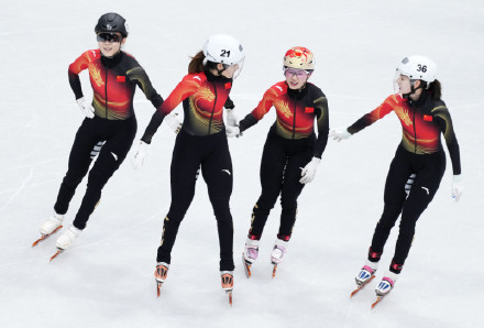 米兰冬奥会短道速滑女子接力获第5名