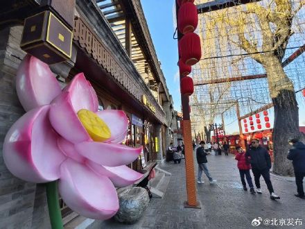 新春荷花吉市年味满溢 来什刹海解锁地道京城年 新春荷花吉市年味满溢 来什刹海解锁地道京城年