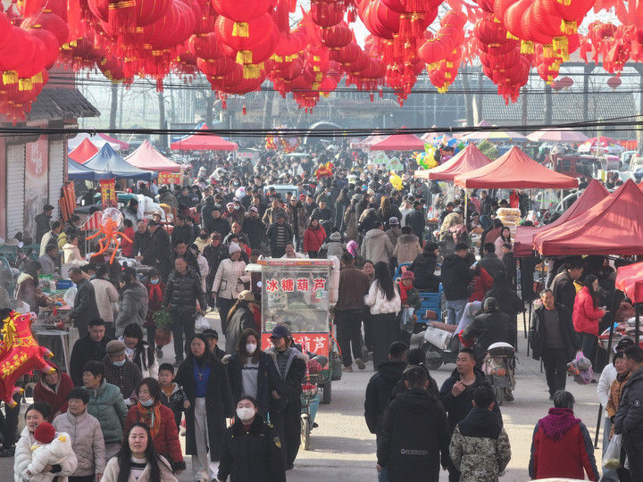 单场直播50万人观看!邢楼大集凭什么火出圈? 单场直播50万人观看!邢楼大集凭什么火出圈?