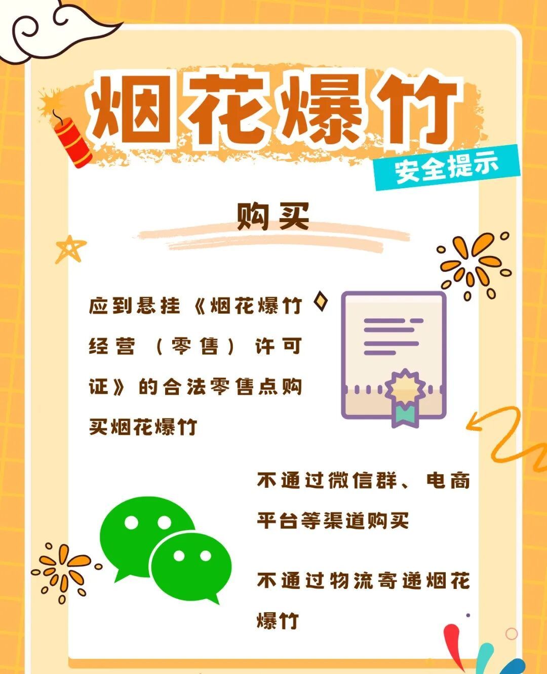 安全燃放烟花爆竹，这些事要记牢→