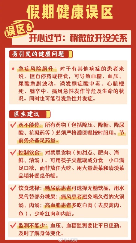 注意！假期里这些习惯正在偷走你的健康