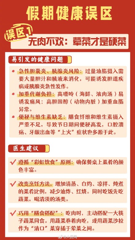 注意！假期里这些习惯正在偷走你的健康
