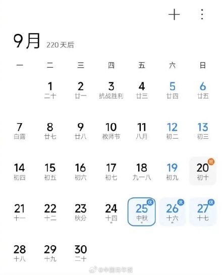 “今年所有法定假日全与周末重合”引发热议!网友:松了一口气 “今年所有法定假日全与周末重合”引发热议!网友:松了一口气