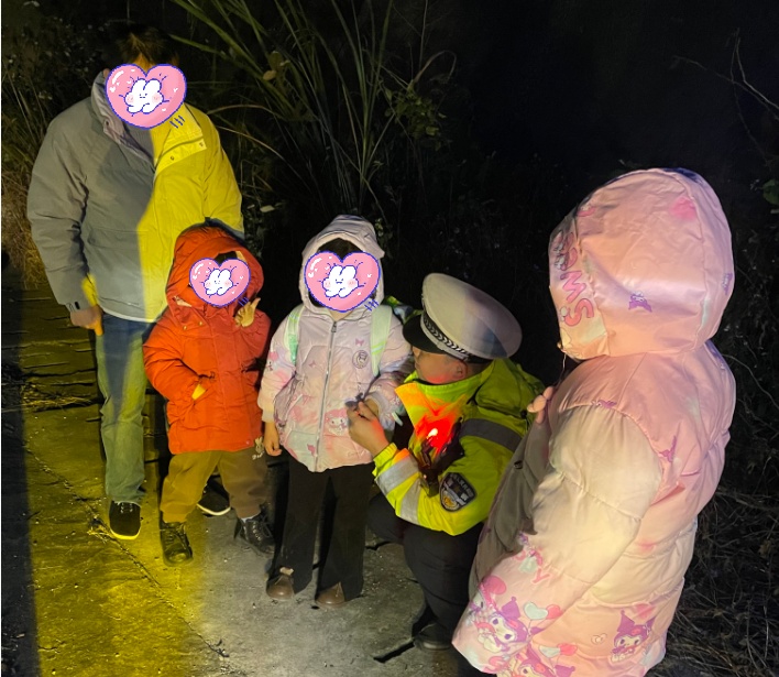 凌晨突发事故，孩童受惊哭泣时，他们来了……