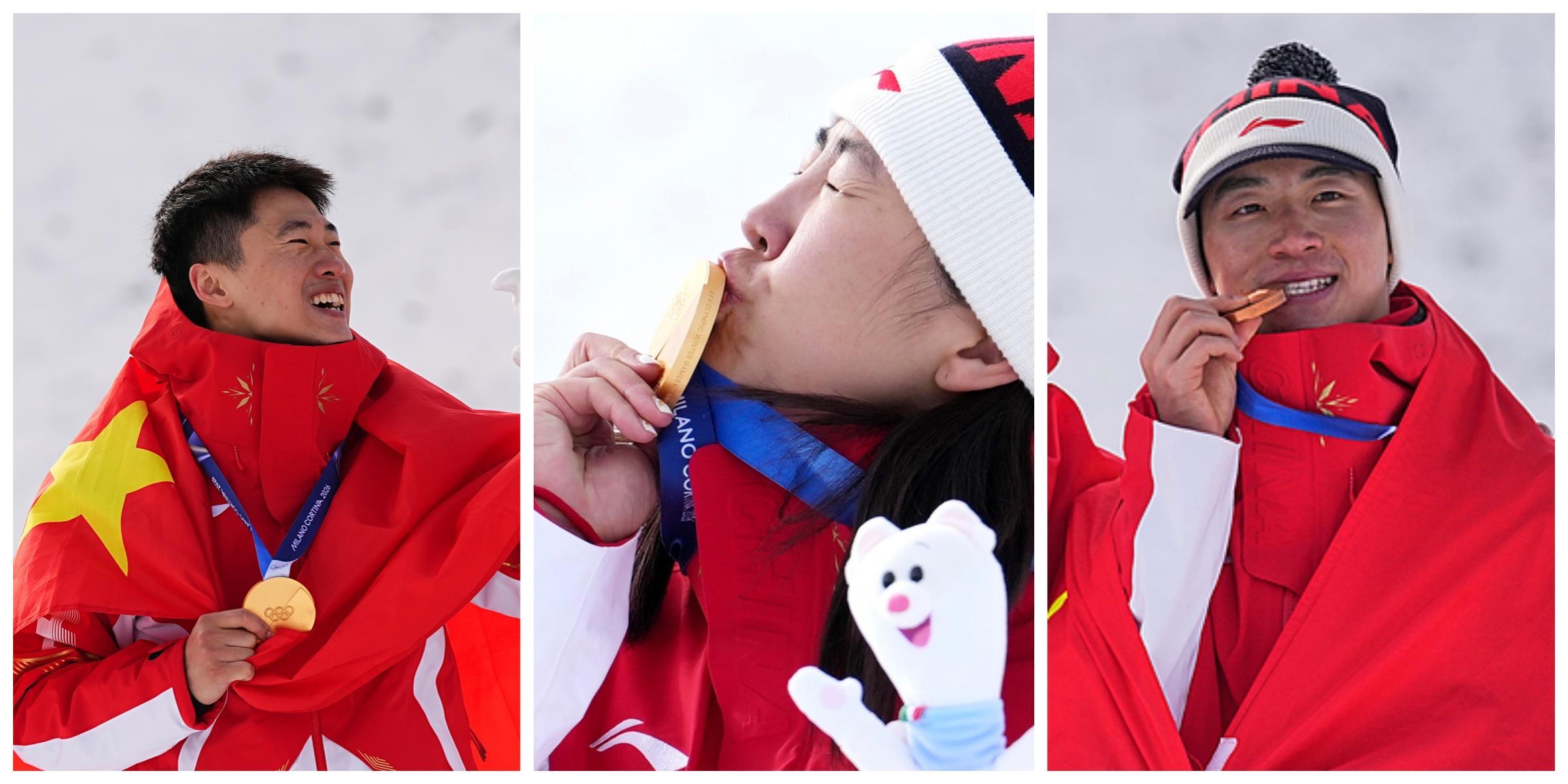 空中技巧再冲金！“金牌夫妻”携手出战