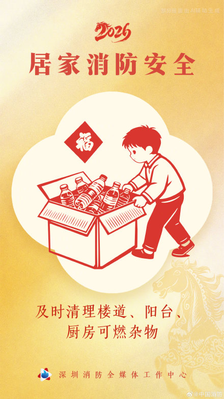 马年春节居家防火图鉴 马年春节居家防火图鉴