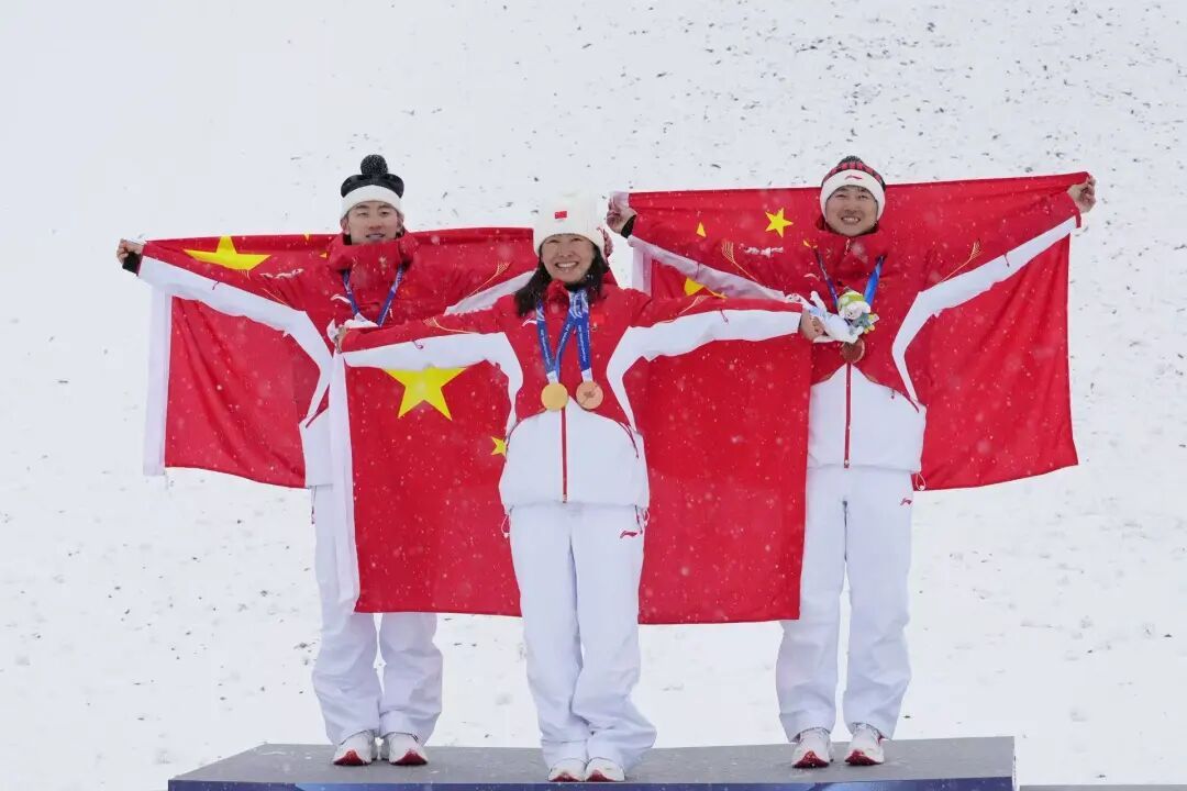 中国队，摘铜！