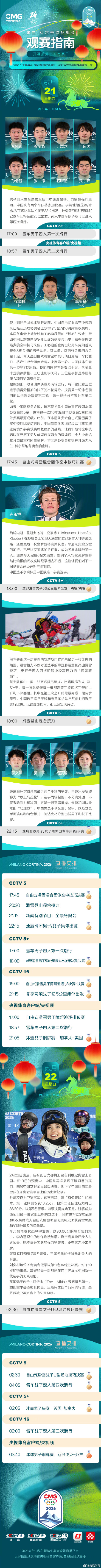 米兰冬奥会观赛指南：桃心夫妻档及U池四女将双线冲金