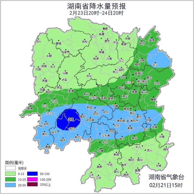 寒潮来袭天气大转变！湖南明晚迎较强降雨，湘北或将出现扬沙浮尘