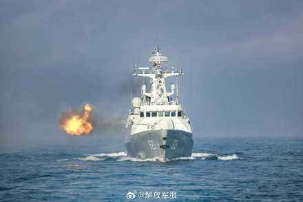 战舰出击！看海军舰艇砺兵深蓝