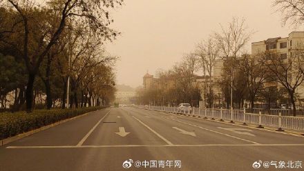 沙尘已影响北京!门头沟出现14级风,预计空气转好时间→ 沙尘已影响北京!门头沟出现14级风,预计空气转好时间→
