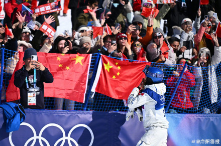 祝贺！中国队包揽米兰冬奥会自由式滑雪女子U池冠亚军