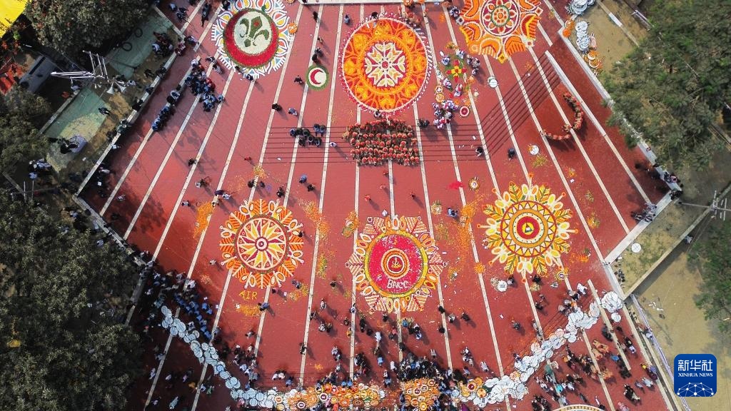 孟加拉国民众纪念国际母语日