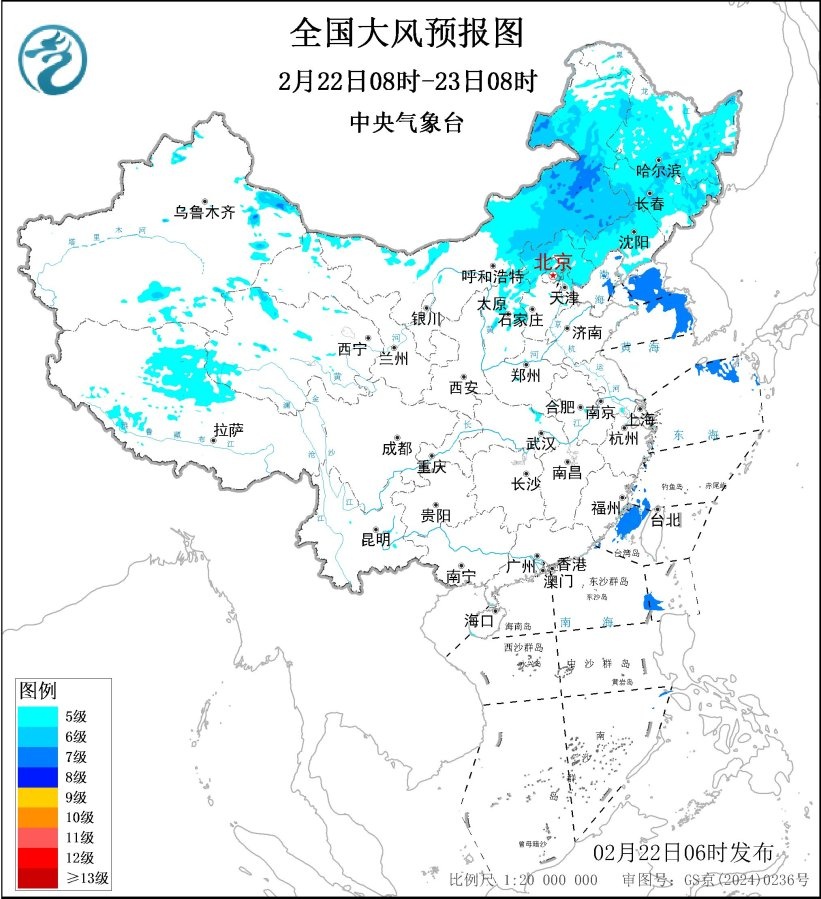 寒潮、大风、沙尘暴预警持续生效中！自驾返程务必提防 | 预警