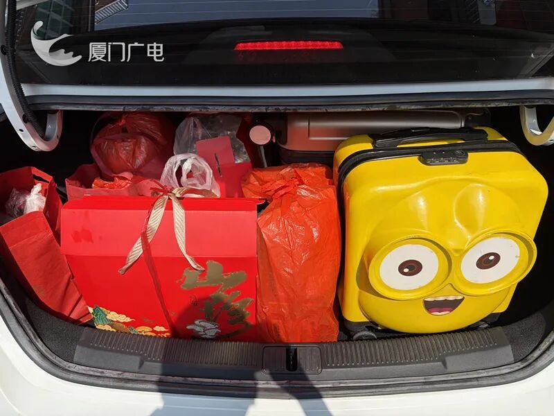 “妈，真的装不下了！”后备箱被爸妈塞了 “半个菜市场”，全国同款返程太真实了……