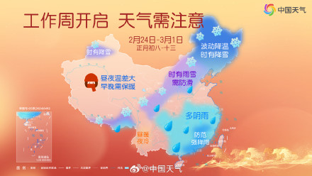 打工人通勤必看!返工首周南方三轮降雨“全勤” 打工人通勤必看!返工首周南方三轮降雨“全勤”