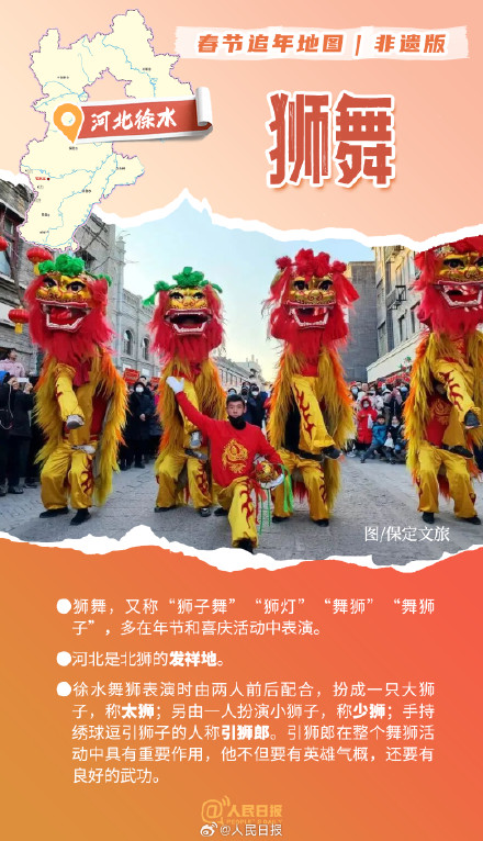 非遗版春节追年地图，你打卡了几个？