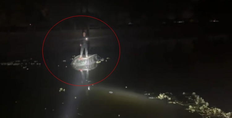 返程勿疲劳驾驶！前车司机：“整个半挂车都震了一下……”