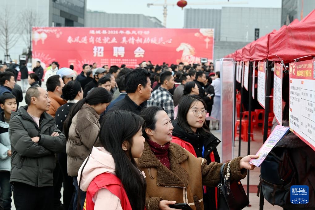 春风送岗促就业