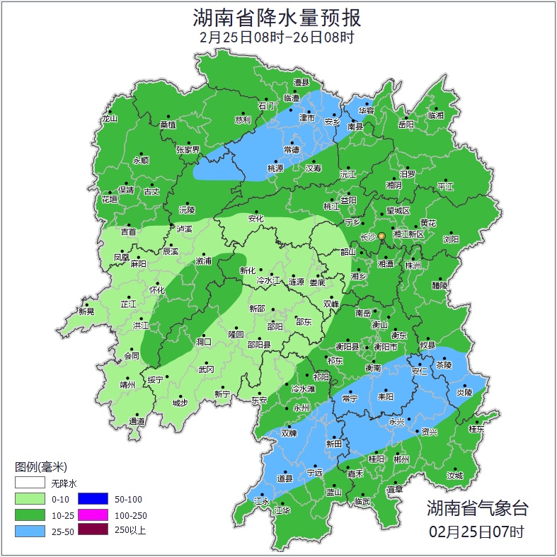 今起，两轮大范围雨雪天气来袭！湖南天气预报