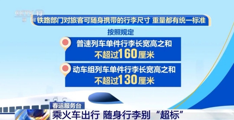 坐火车哪些东西不能带?物品携带指南 坐火车哪些东西不能带?物品携带指南
