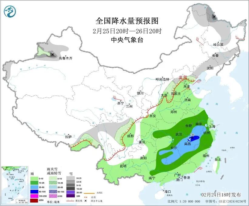 明起两轮大范围雨雪将至,北方气温波动起伏 明起两轮大范围雨雪将至,北方气温波动起伏