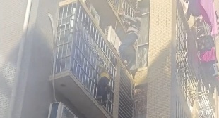 爷爷为何将孙子绑在窗外？经过令人心惊！消防提醒