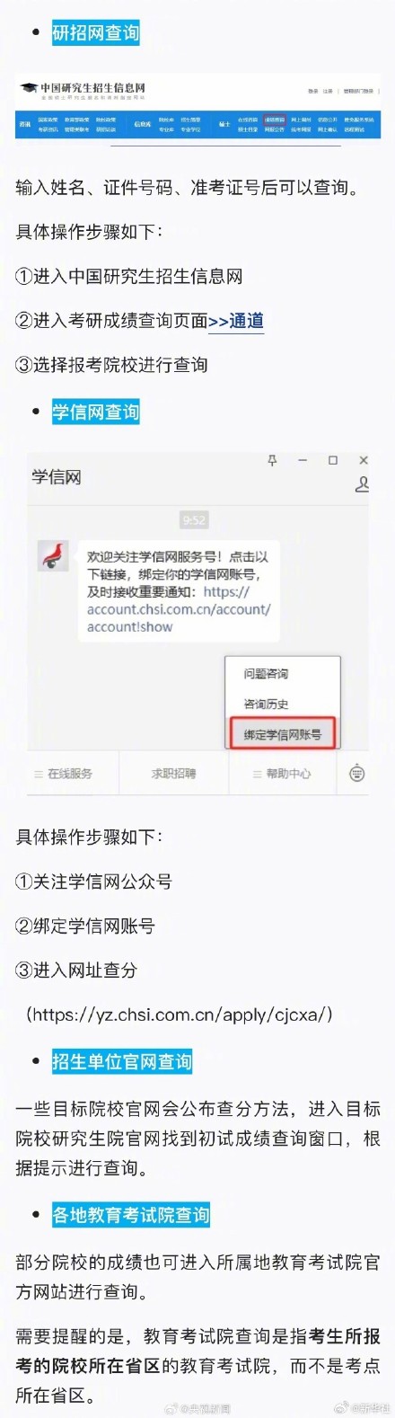 多地28日考研可查分