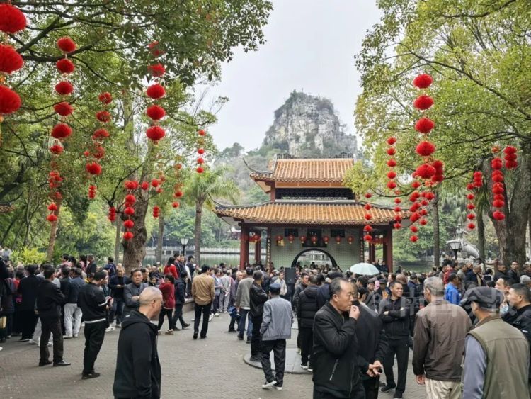 大年初七,柳州鱼峰公园突发这一幕,被好多人看到了!园方紧急提醒 大年初七,柳州鱼峰公园突发这一幕,被好多人看到了!园方紧急提醒